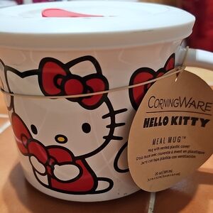 Hello Kitty Red and White Meal Mug